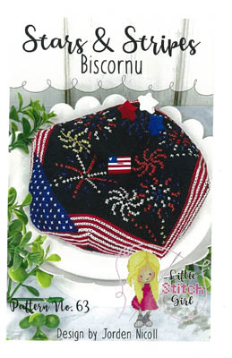 (image for) Stars & Stripes Biscornu